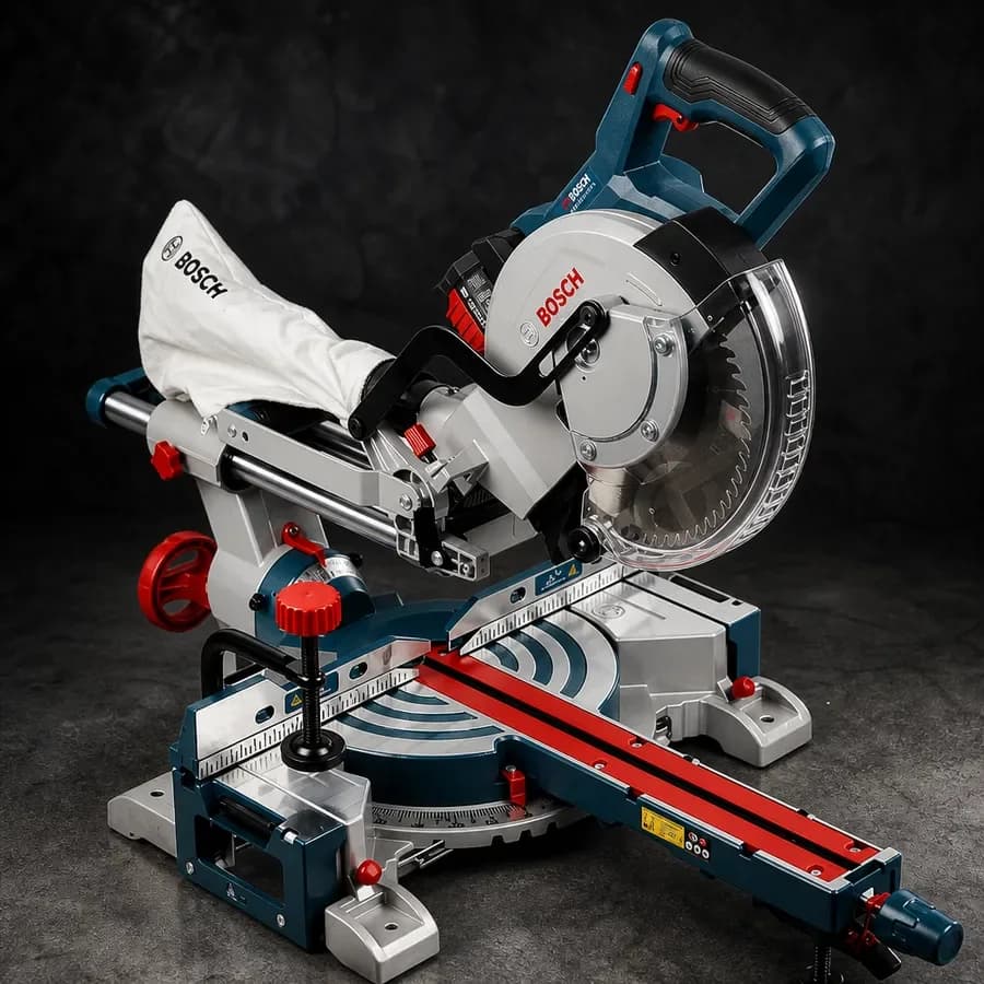 Торцовочная пила аккумуляторная Bosch GCM 18V-216 D